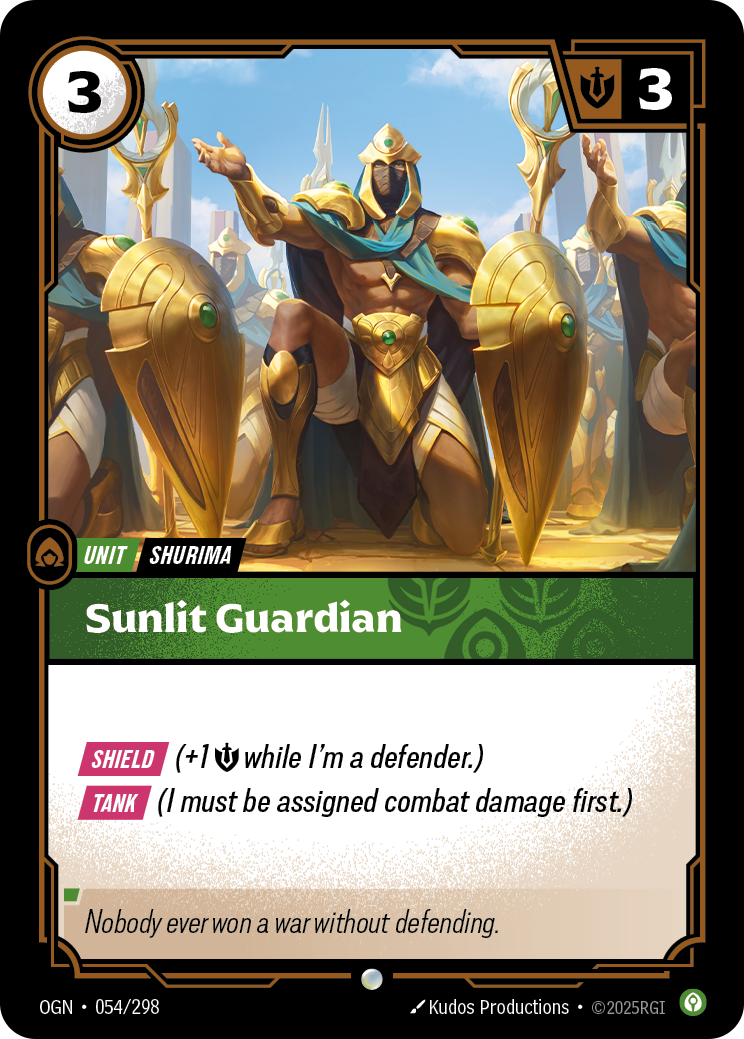 Sunlit Guardian (Origins OGN-054)