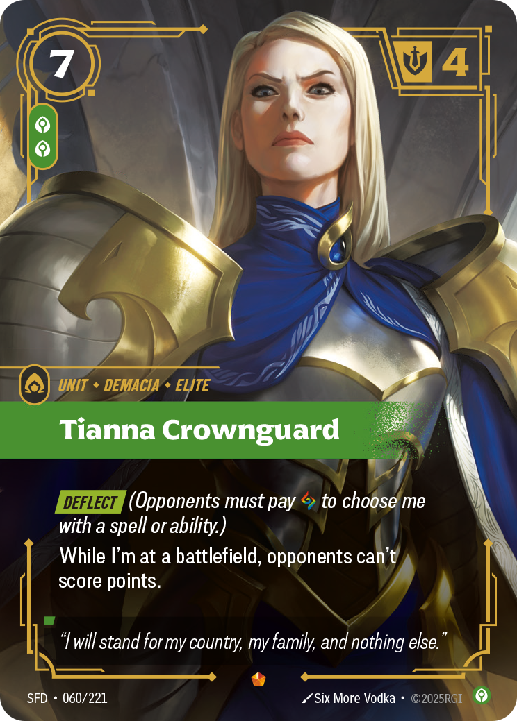 Tianna Crownguard (Spiritforged SFD-060)
