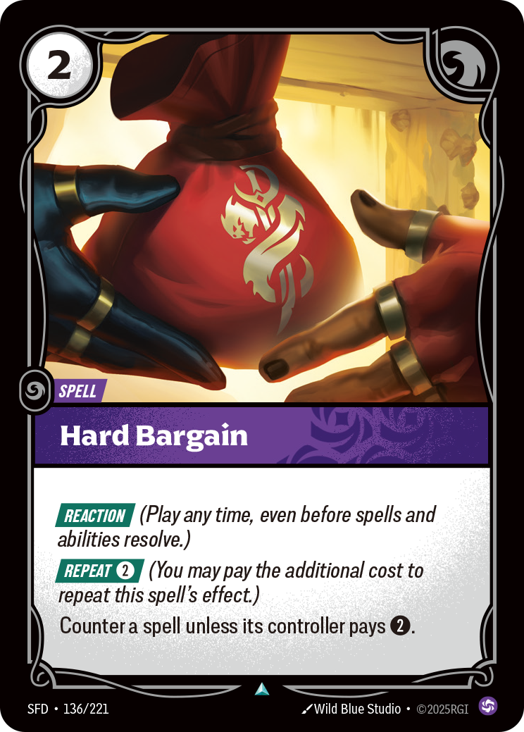 Hard Bargain (Spiritforged SFD-136)