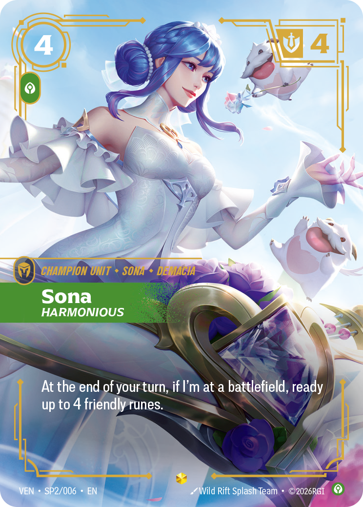 Sona, Harmonious (Vendetta VEN-SP2-6)