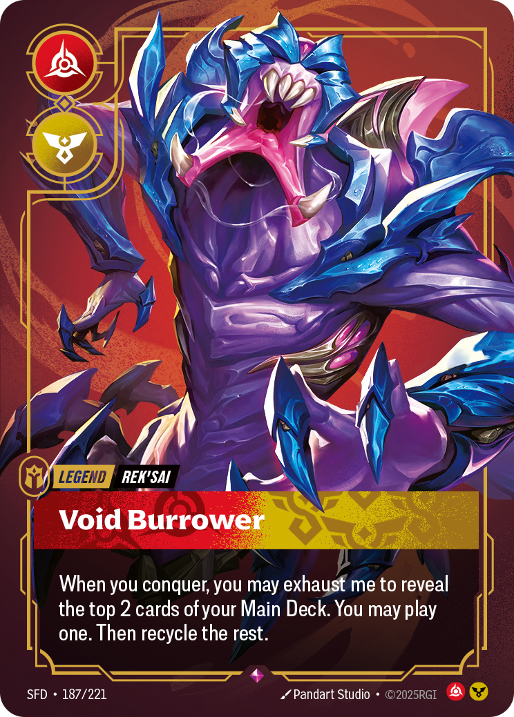 Rek'sai - Void Burrower (Spiritforged SFD-187)