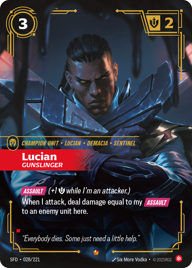 Lucian - Gunslinger (Spiritforged SFD-028)