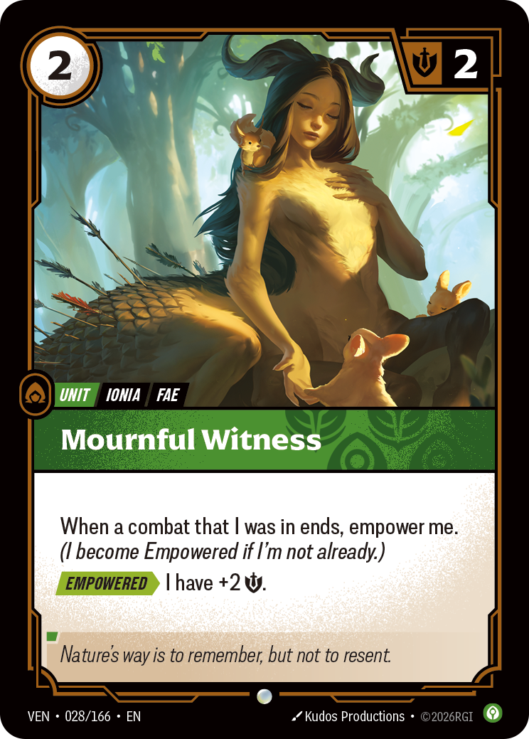 Mournful Witness (Vendetta VEN-028)