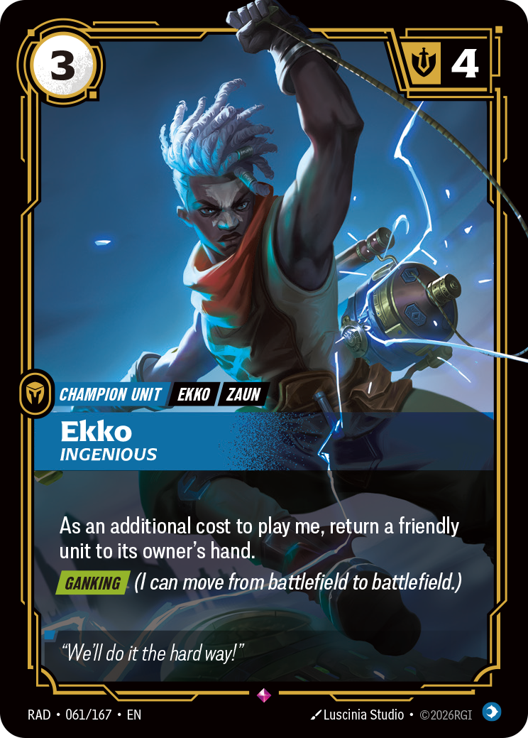 Ekko, Ingenious (Radiance RAD-061/167)