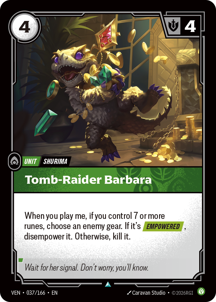 Tomb-Raider Barbara (Vendetta VEN-037)