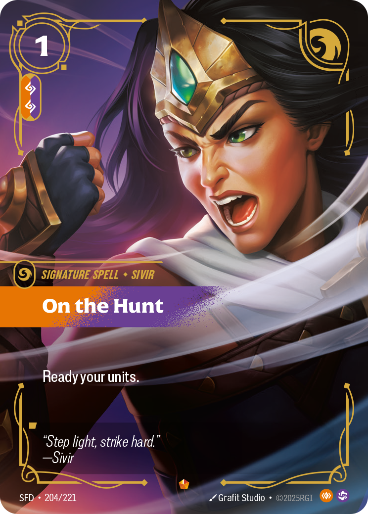On the Hunt (Spiritforged SFD-204)