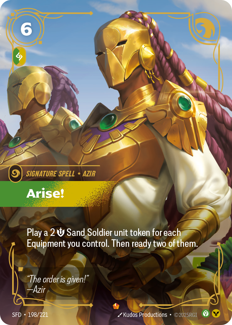 Arise! (Spiritforged SFD-198)