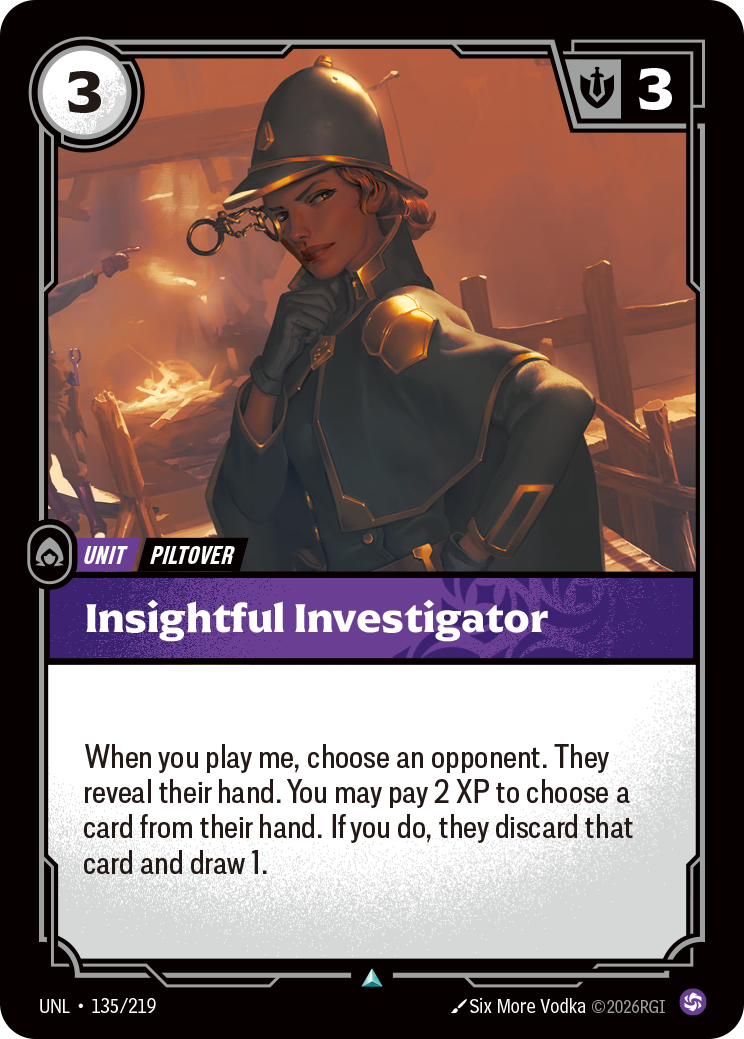 Insightful Investigator (Unleashed UNL-135)