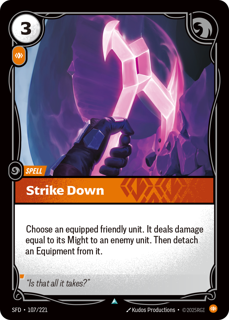 Strike Down (Spiritforged SFD-107)