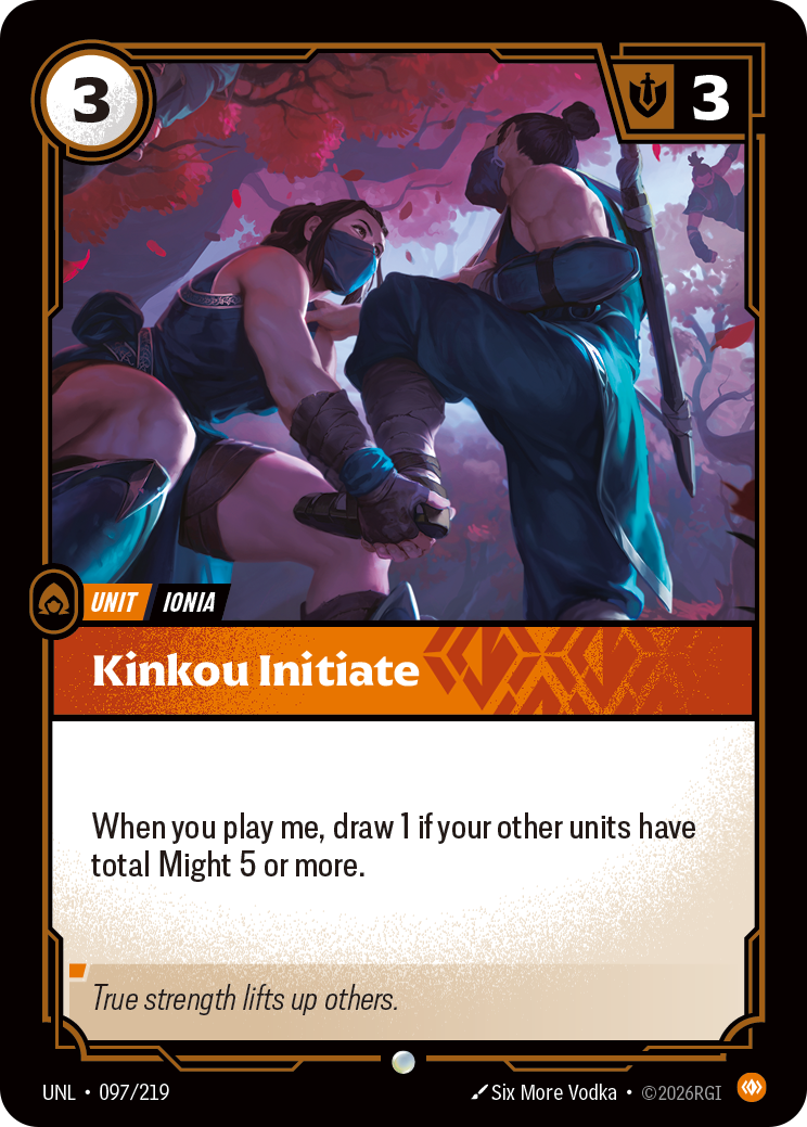 Kinkou Initiate (Unleashed UNL-097)