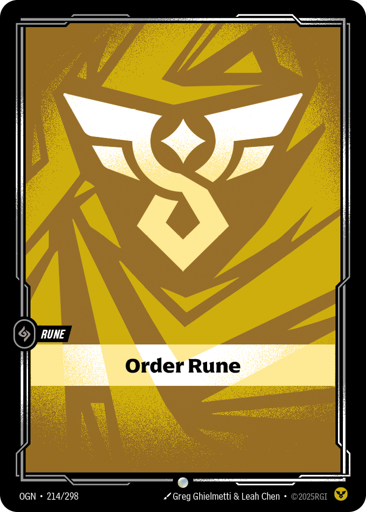 Order Rune (Origins OGN-214)