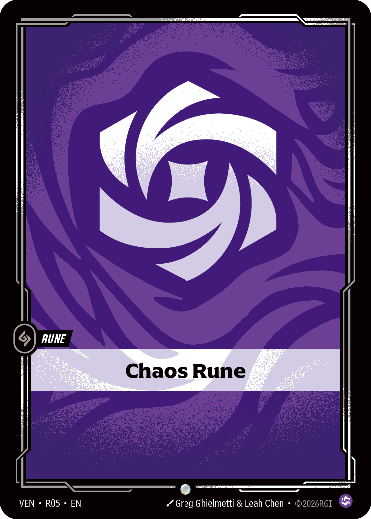 Chaos Rune (Vendetta VEN-R05)