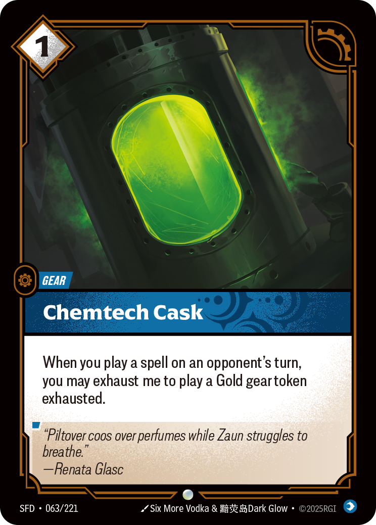 Chemtech Cask (Spiritforged SFD-063)