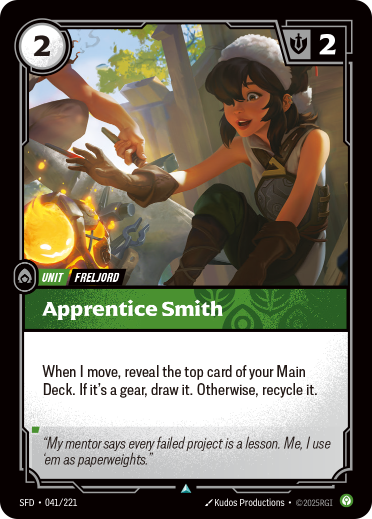 Apprentice Smith (Spiritforged SFD-041)