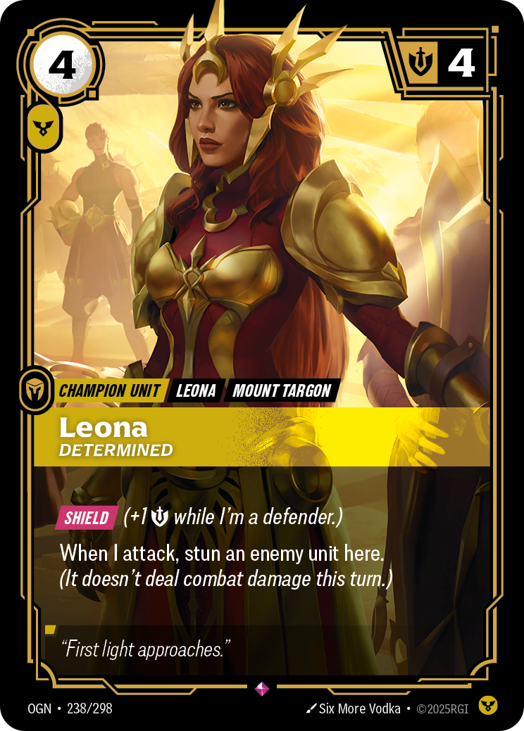 Leona - Determined (Origins OGN-238)