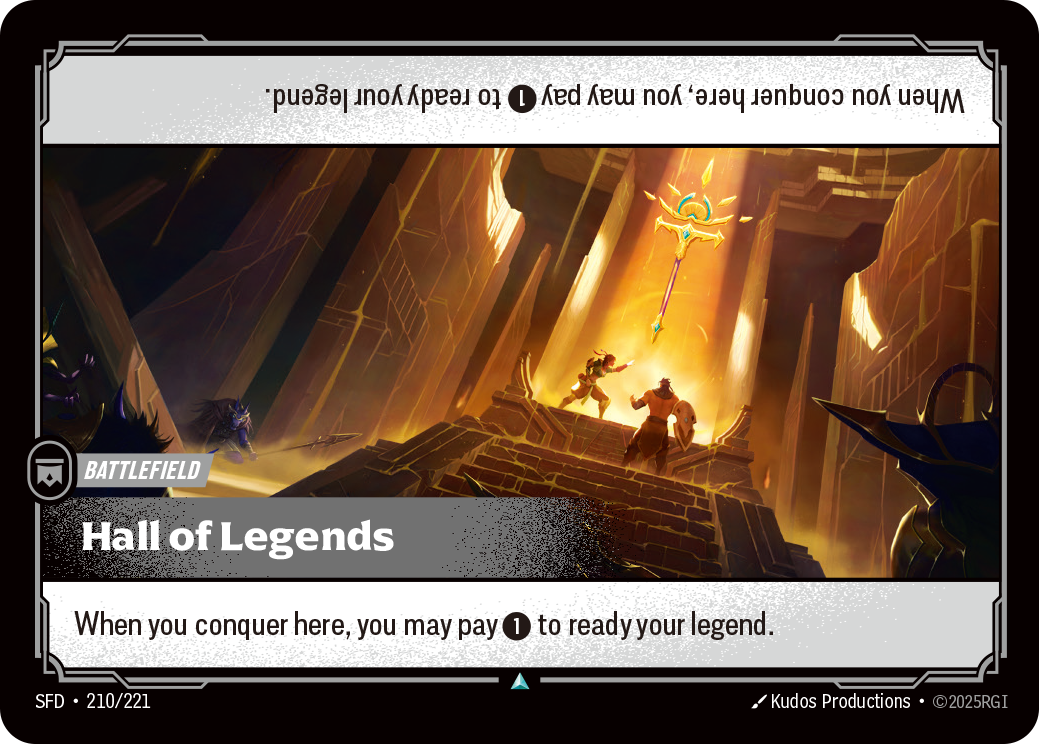 Hall of Legends (Spiritforged SFD-210)