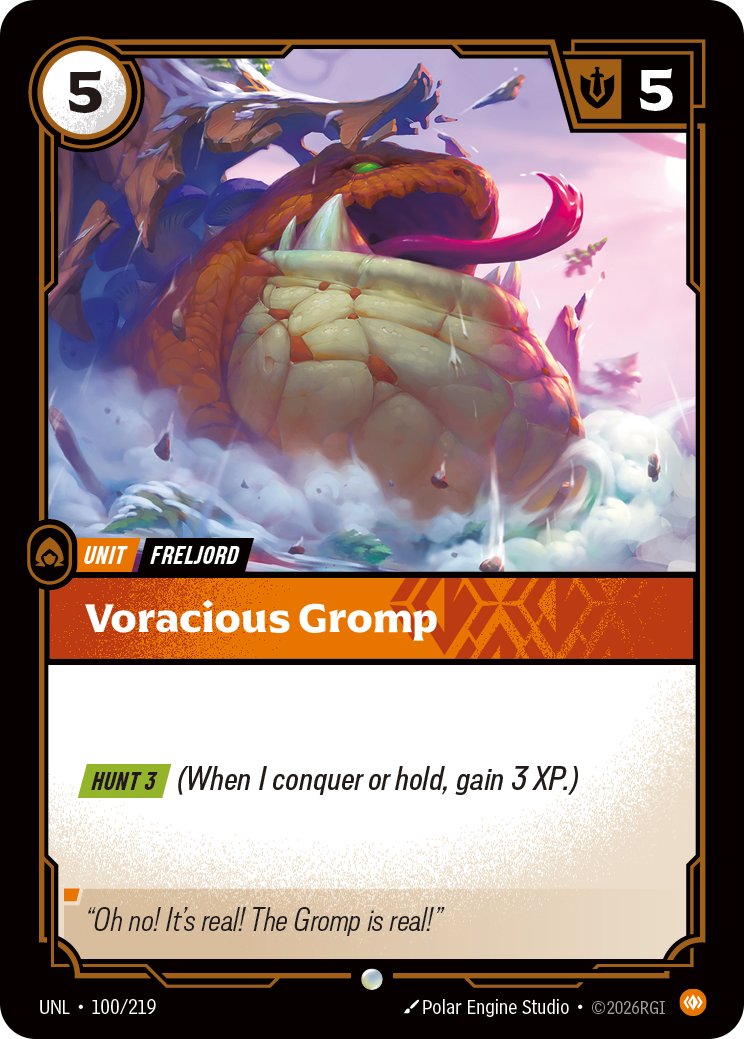 Voracious Gromp (Unleashed UNL-100)
