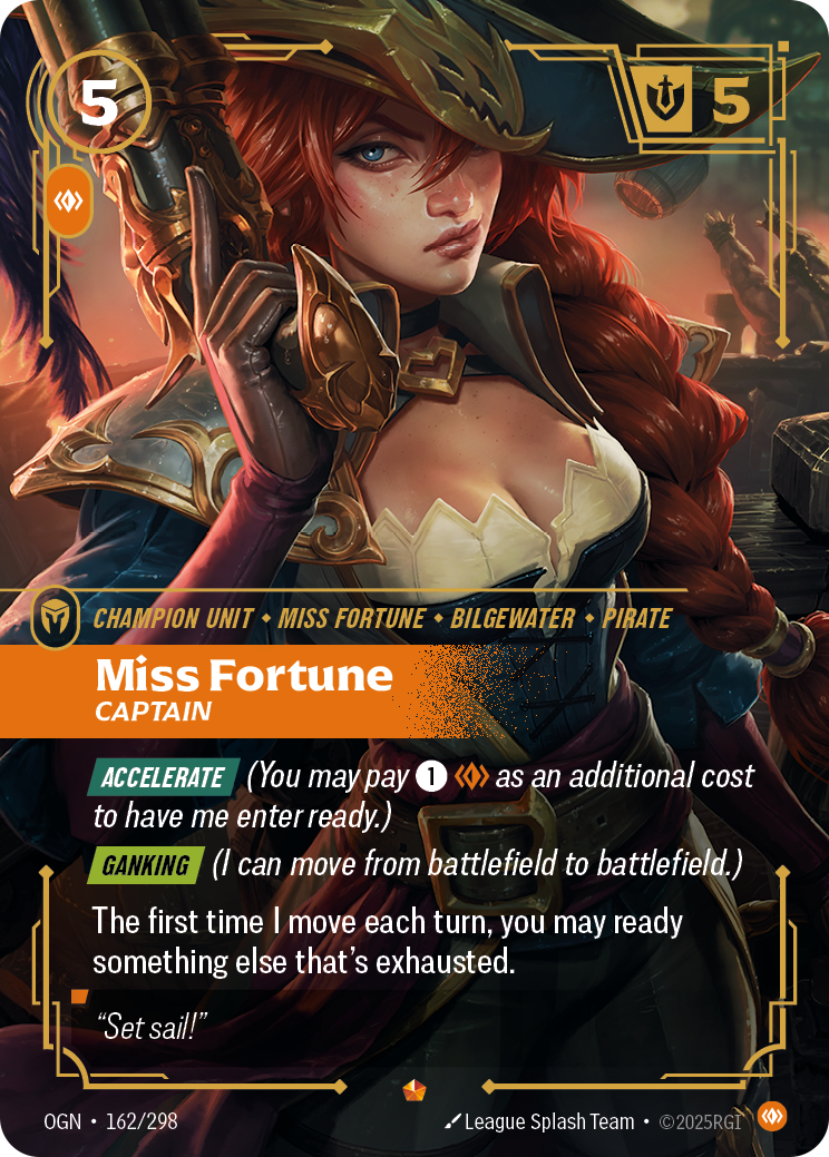 Miss Fortune - Captain (Origins OGN-162)