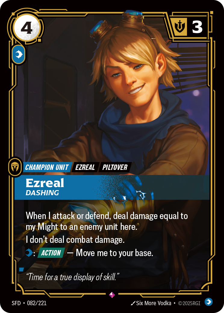 Ezreal - Dashing (Spiritforged SFD-082)