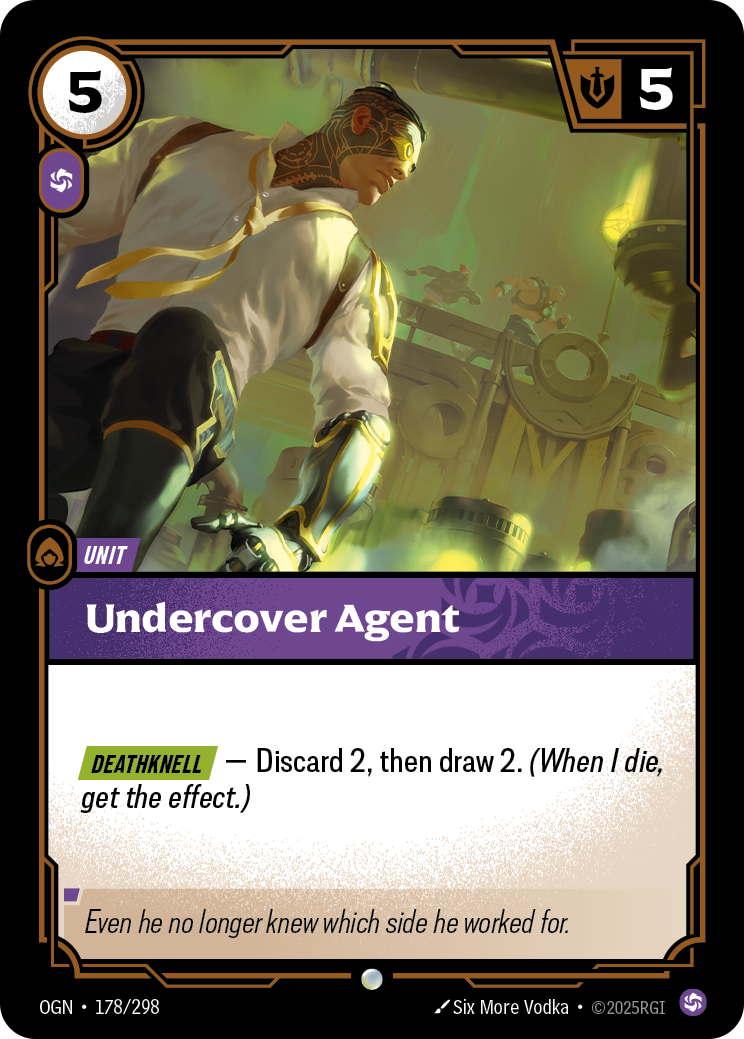 Undercover Agent (Origins OGN-178)
