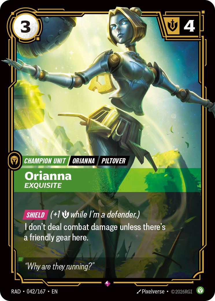 Orianna, Exquisite (Radiance RAD-042/167)