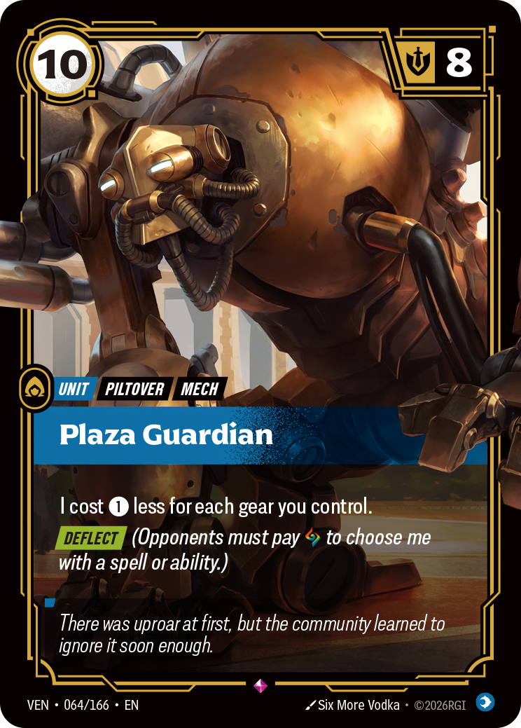 Plaza Guardian (Vendetta VEN-064)