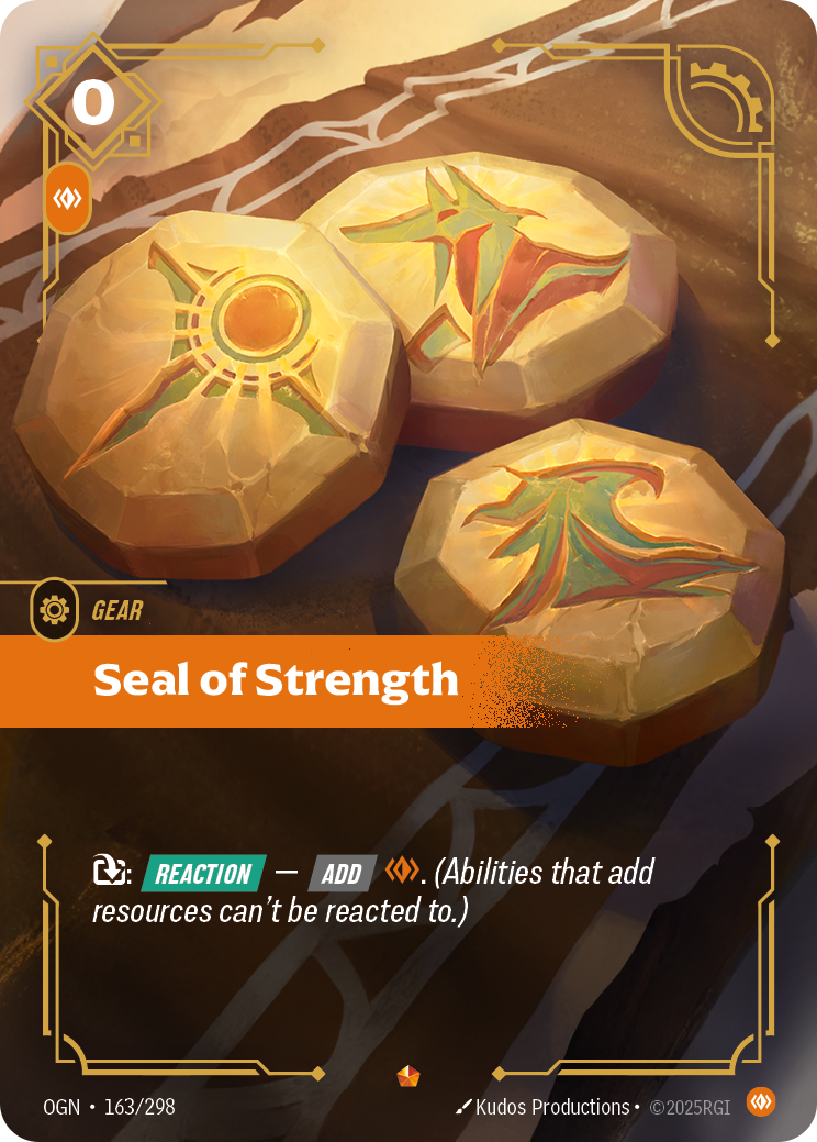 Seal of Strength (Origins OGN-163)