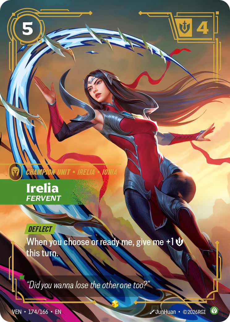 Irelia, Fervent (Vendetta VEN-174)