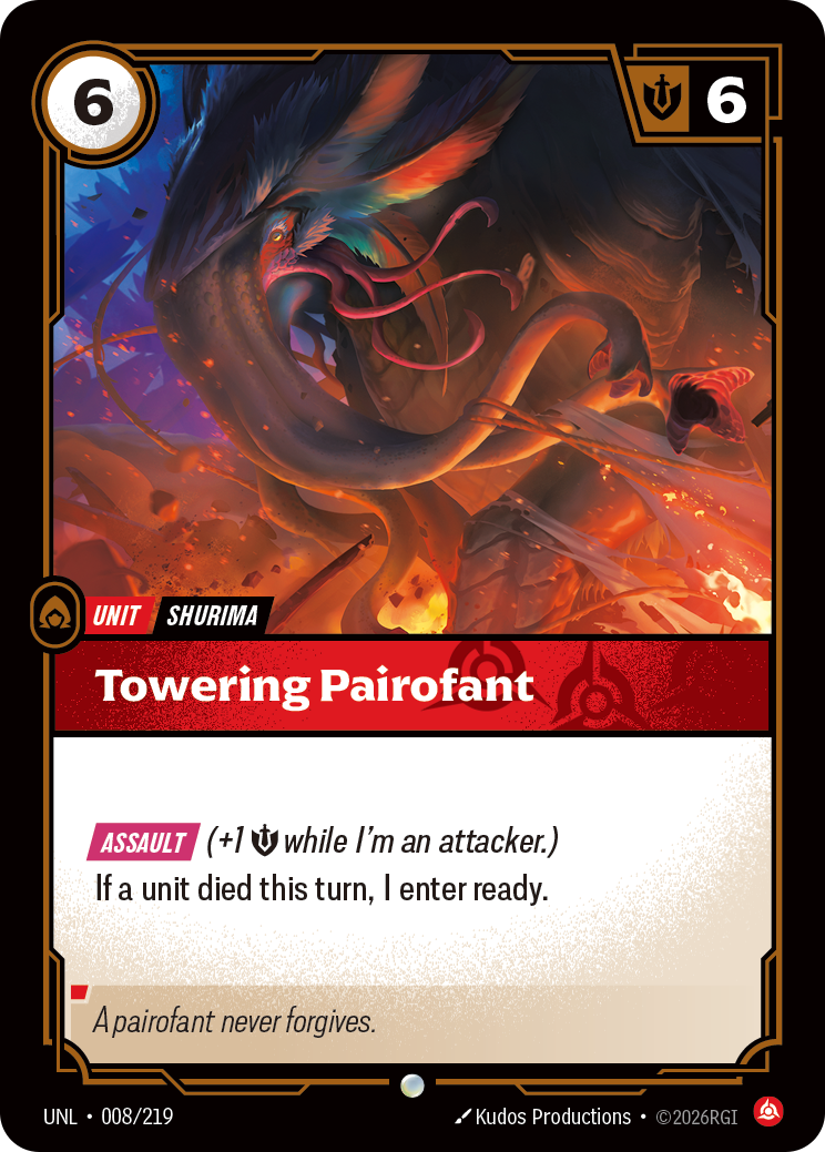 Towering Pairofant (Unleashed UNL-008)