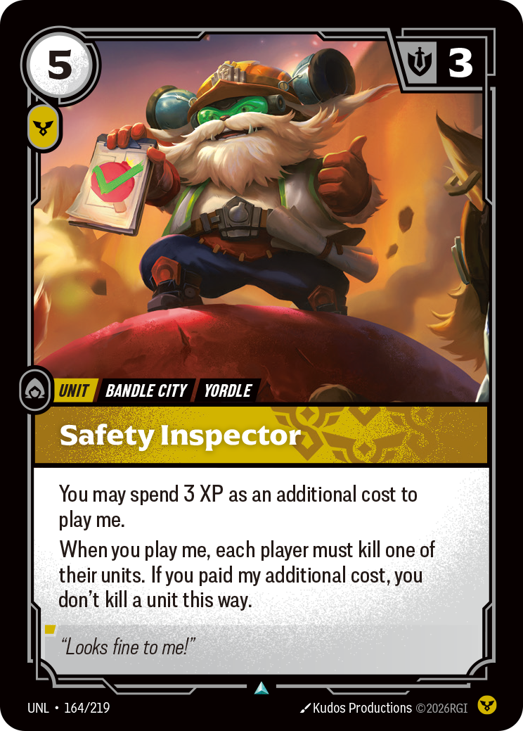 Safety Inspector (Unleashed UNL-164)