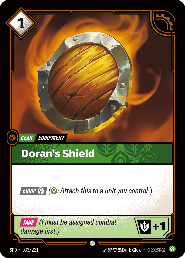 Doran's Shield (Spiritforged SFD-033)