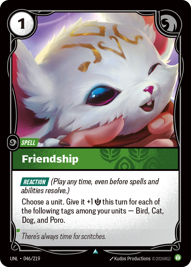 Friendship (Unleashed UNL-046)