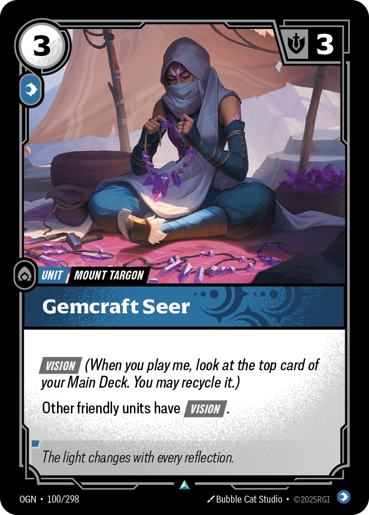Gemcraft Seer (Origins OGN-100)