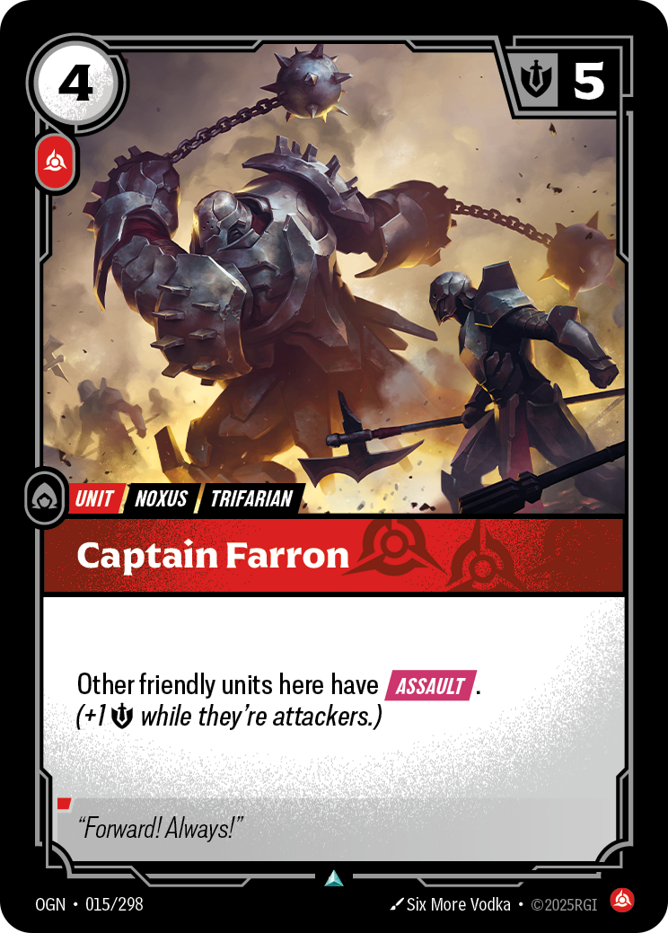 Captain Farron (Origins OGN-015)