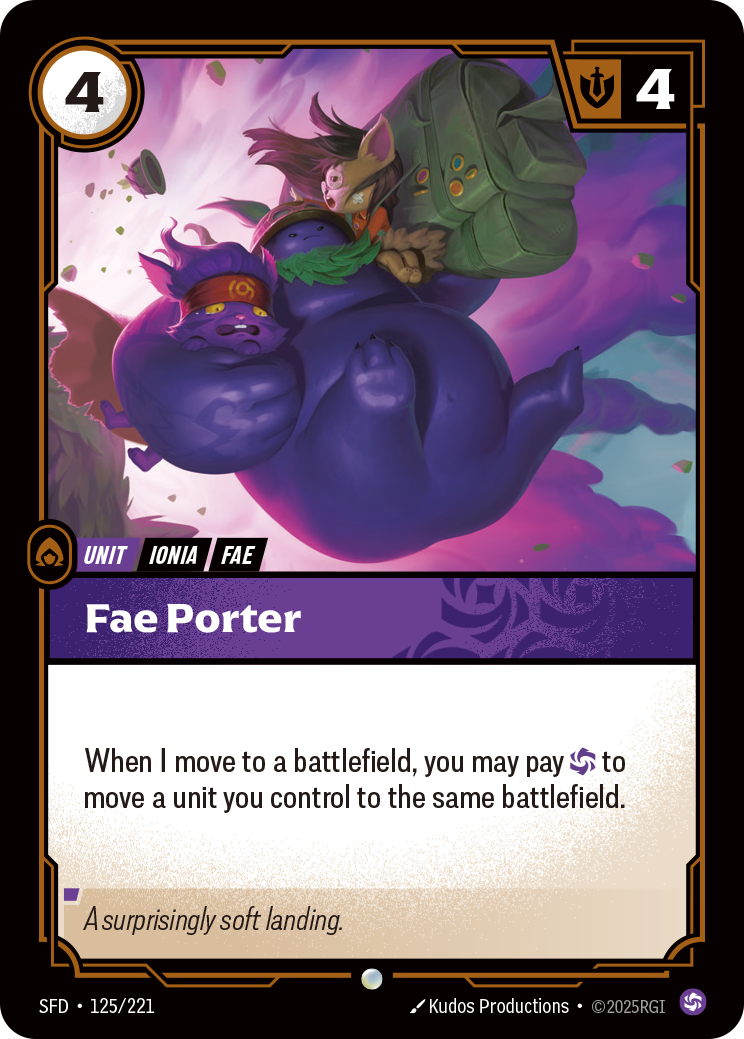 Fae Porter (Spiritforged SFD-125)