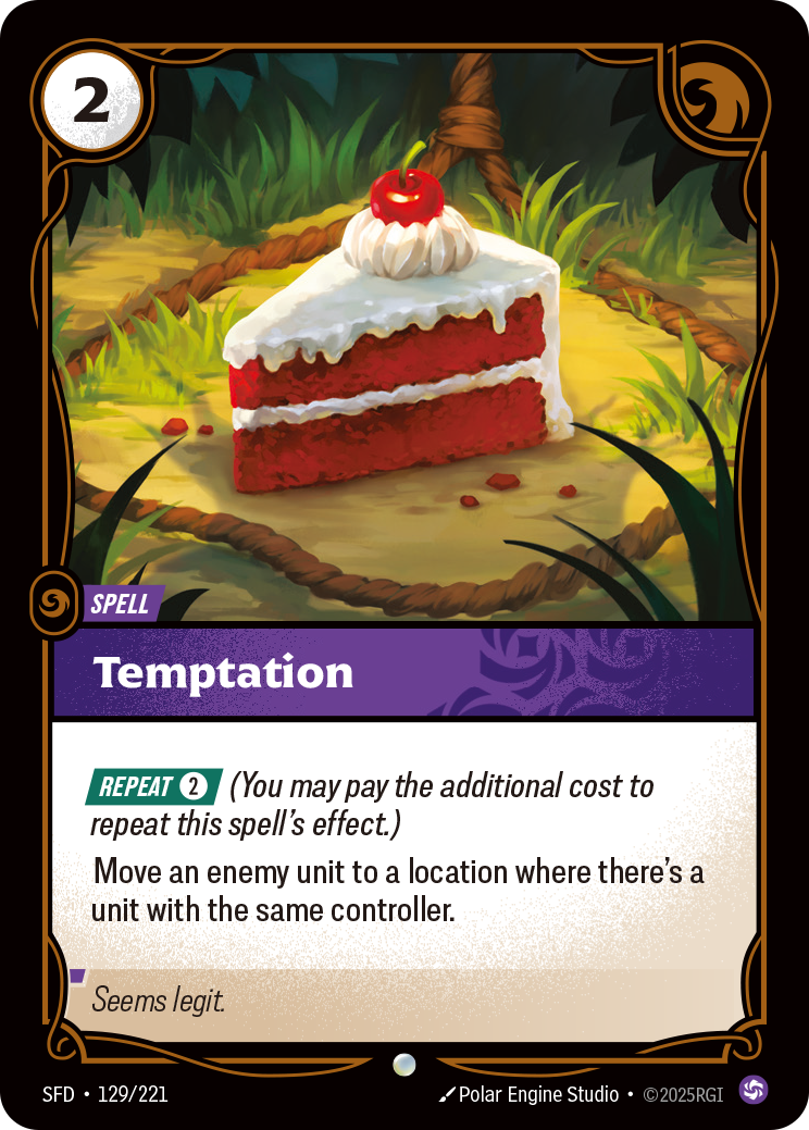 Temptation (Spiritforged SFD-129)