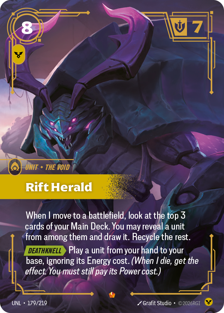 Rift Herald (Unleashed UNL-179)