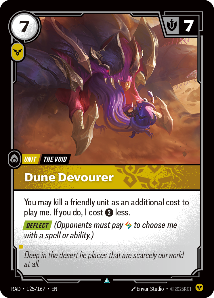 Dune Devourer (Radiance RAD-125/167)