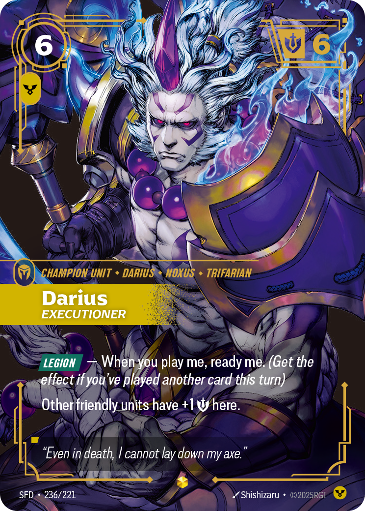 Darius - Executioner (Spiritforged SFD-236)