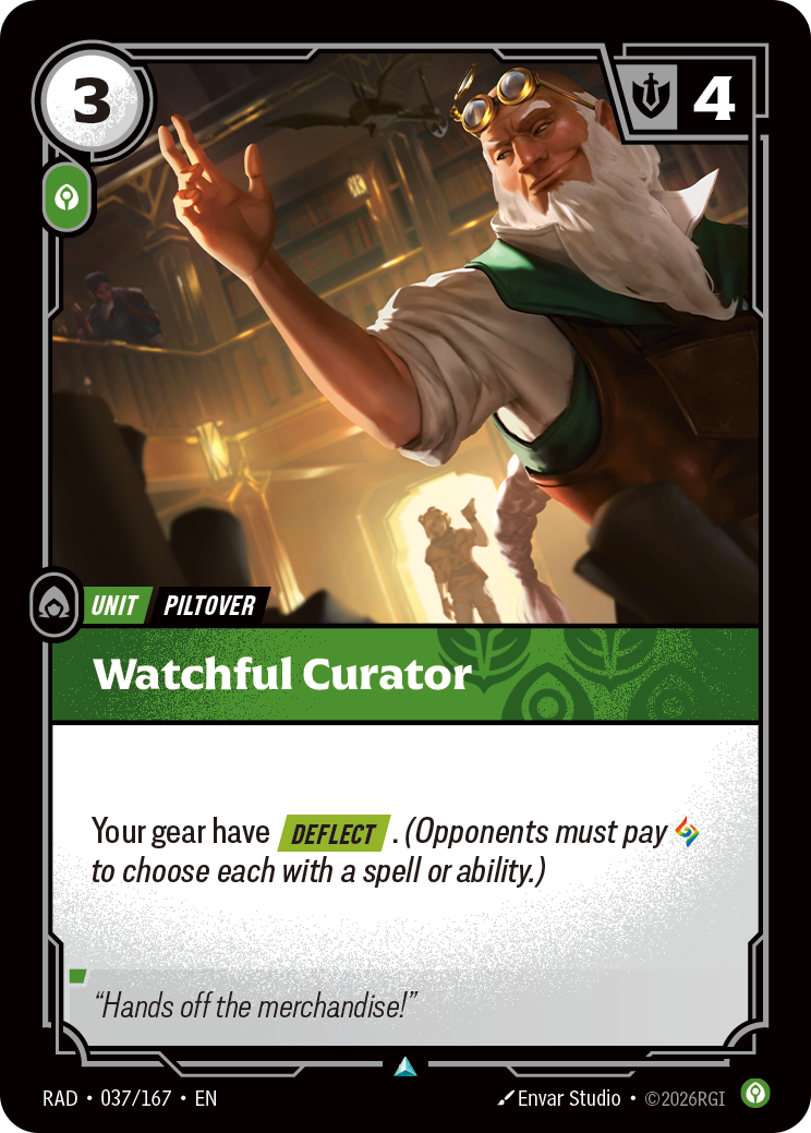 Watchful Curator (Radiance RAD-037/167)
