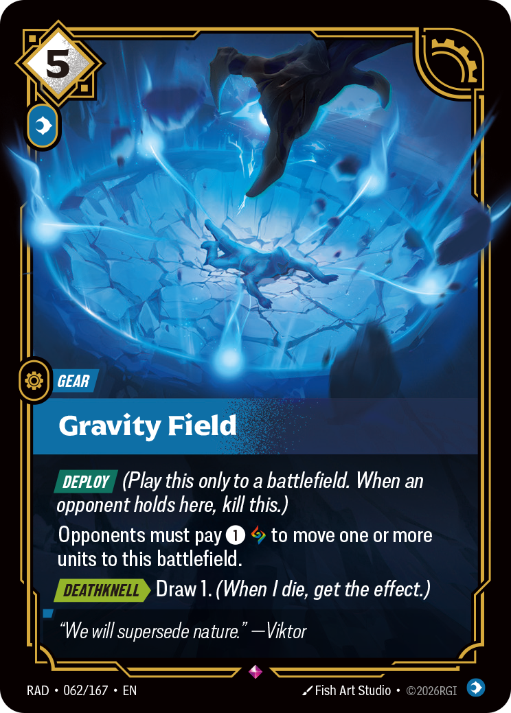 Gravity Field (Radiance RAD-062/167)