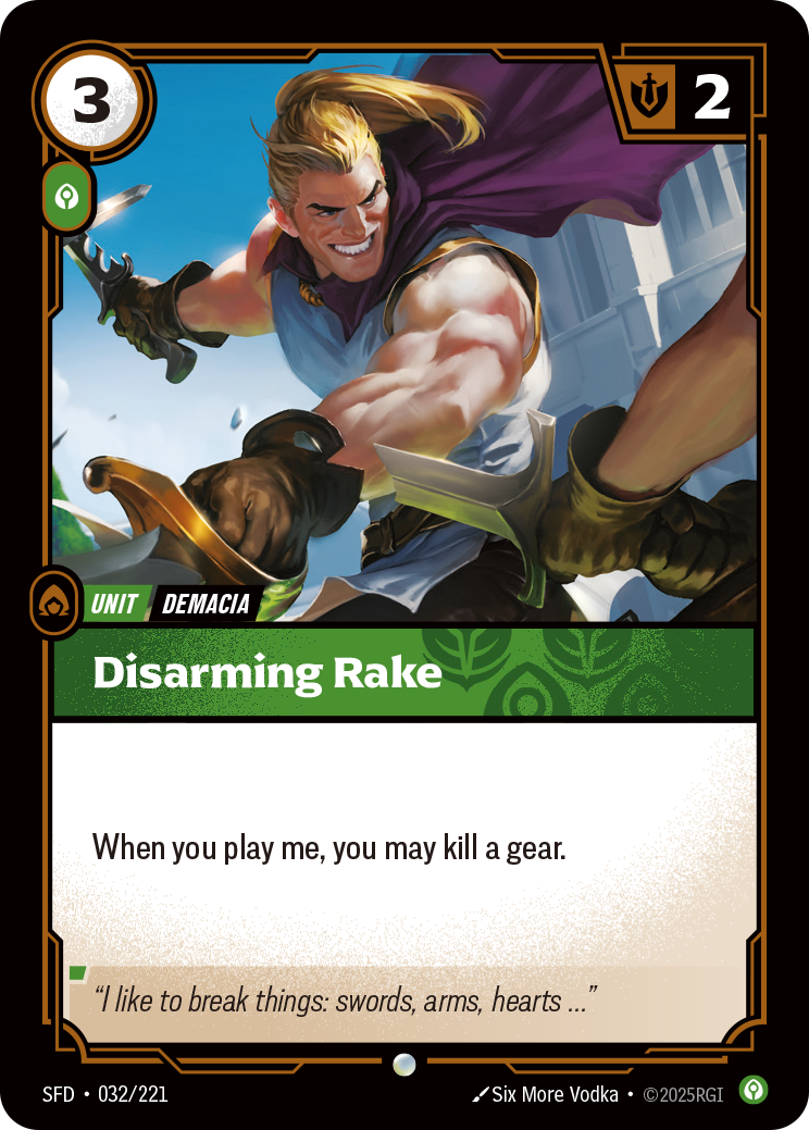 Disarming Rake (Spiritforged SFD-032)