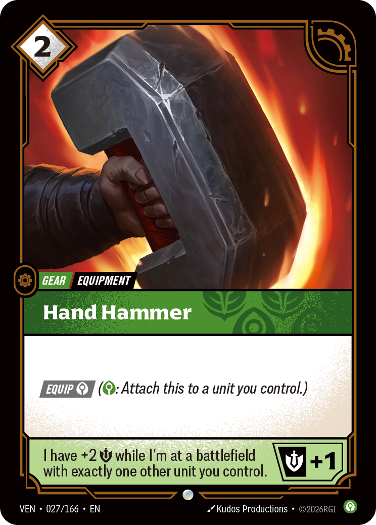 Hand Hammer (Vendetta VEN-027)