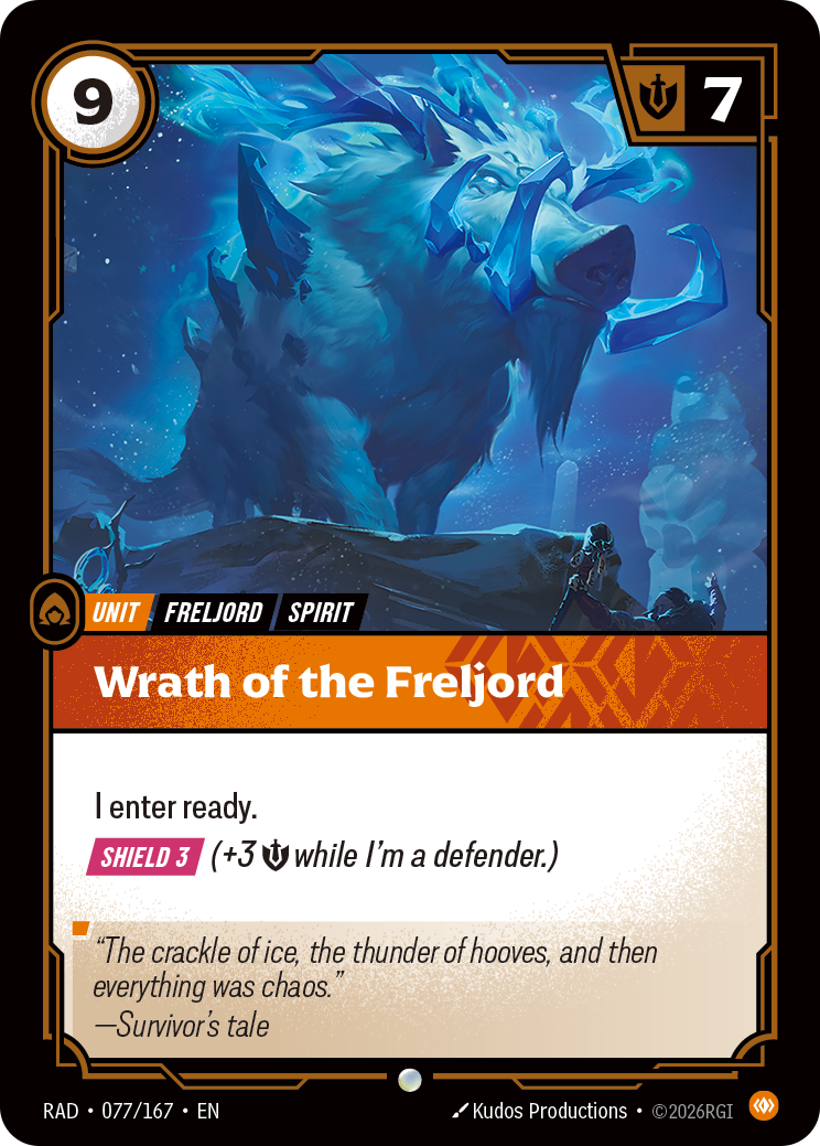 Wrath of the Freljord (Radiance RAD-077/167)