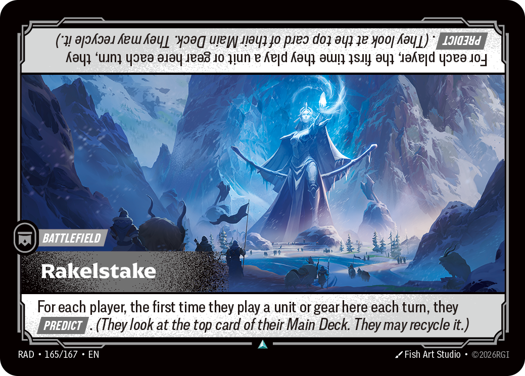 Rakelstake (Radiance RAD-165/167)
