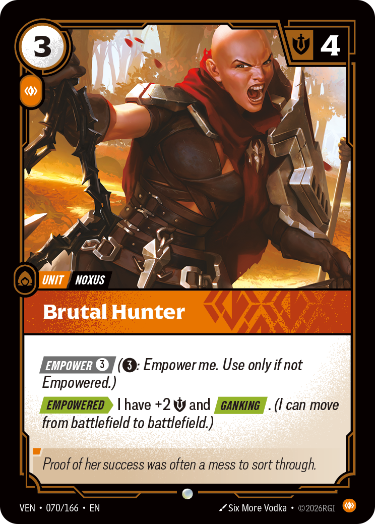 Brutal Hunter (Vendetta VEN-070)