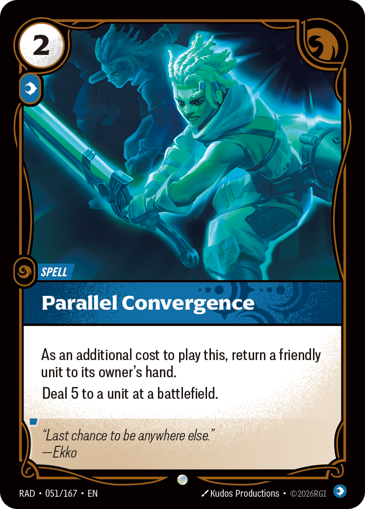 Parallel Convergence (Radiance RAD-051/167)
