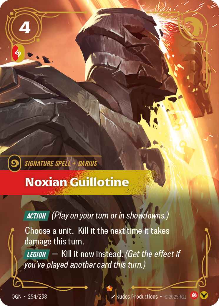 Noxian Guillotine (Origins OGN-254)
