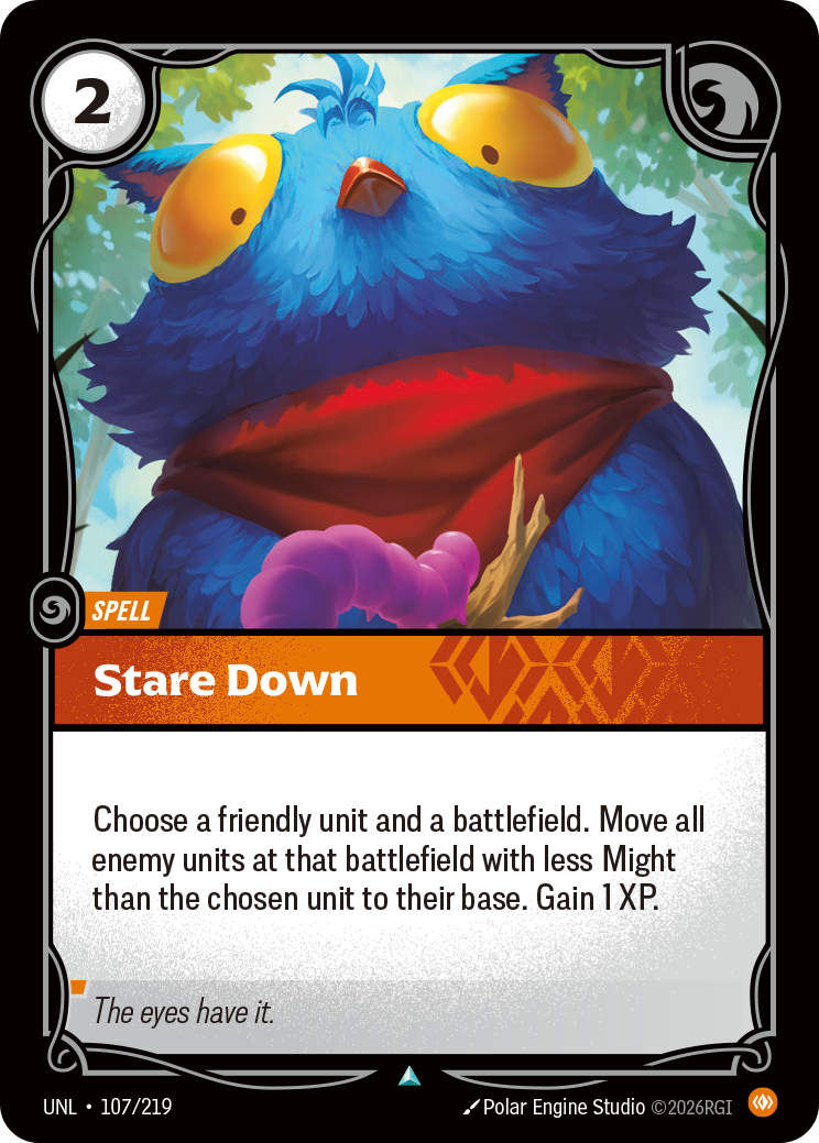 Stare Down (Unleashed UNL-107)