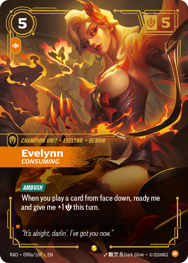 Evelynn, Consuming (Radiance RAD-090a/167)